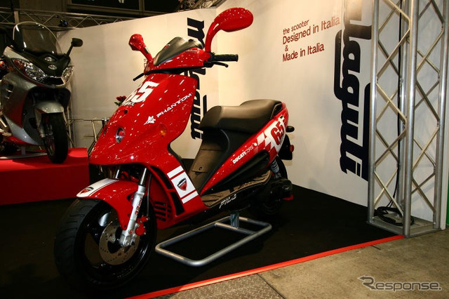 【東京モーターサイクルショー05】ピッコライタリアーナ、マラグーティ写真蔵