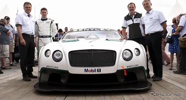グッドウッド・フェスティバル・オブ・スピード2013で発表されたベントレー コンチネンタルGT3