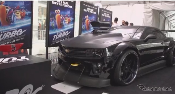 シボレー・カマロ ZL‐1(動画キャプチャ)