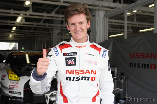 【SUPER GT 第5戦】「本物の鈴鹿に興奮した」ゲーマー出身 ルーカス・オルドネスが合同テストに参加