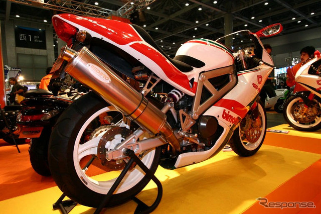 【東京モーターサイクルショー05】イタリアントリコロール…ビモータ写真蔵
