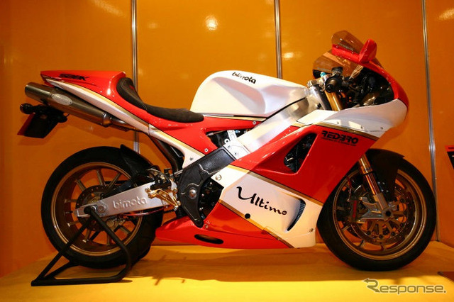 【東京モーターサイクルショー05】イタリアントリコロール…ビモータ写真蔵