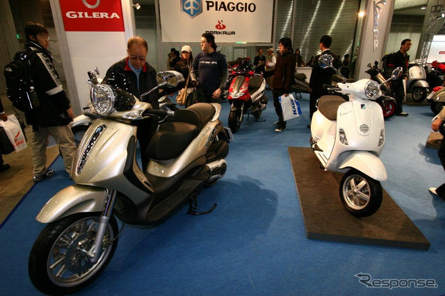 【東京モーターサイクルショー05】ラテンロケット…ピアジオ・ジレラ写真蔵