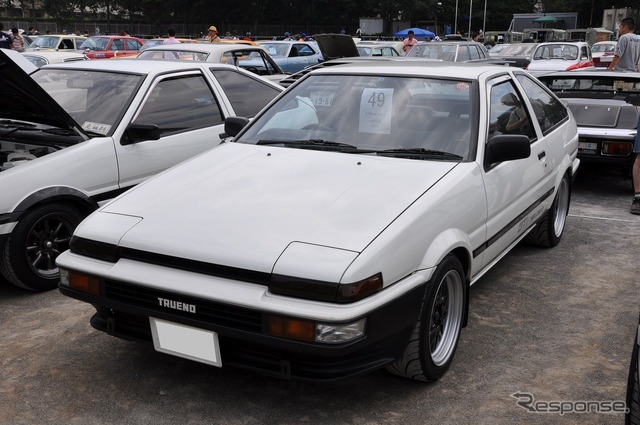 1986年式トヨタスプリンタートレノ