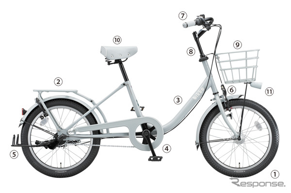 大人用自転車bikke b