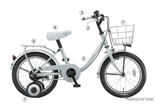 幼児用自転車bikke m