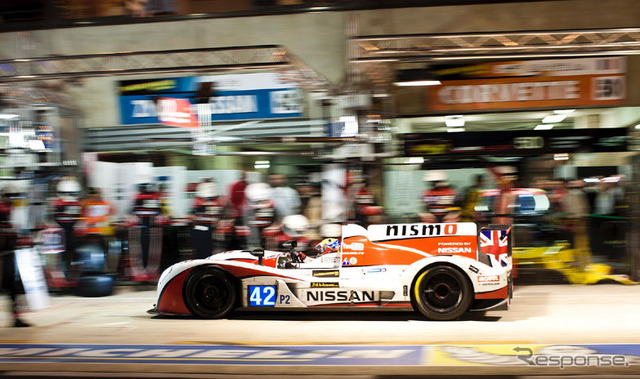 クルムとオルドネスは、今年のル・マン24時間レースにおいて日産エンジン搭載車をドライブし、LM P2クラス3位でフィニッシュ