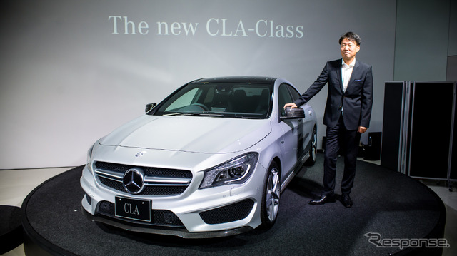メルセデスベンツ CLA発表会