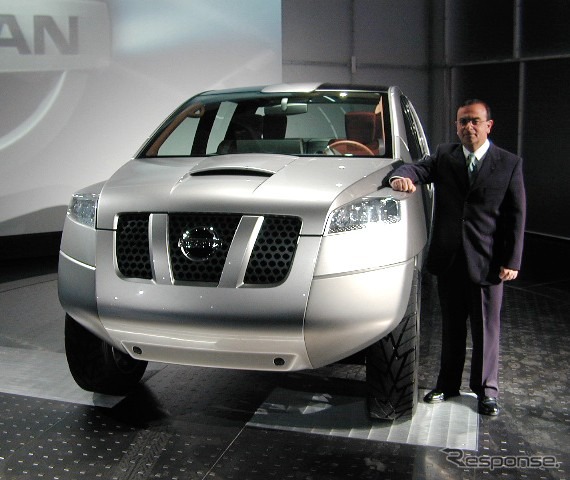 【デトロイト・ショー2001速報】『aT』コンセプト---日産の反攻は強力