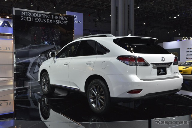 レクサスRX350 Fスポーツ(ニューヨークモーターショー12)