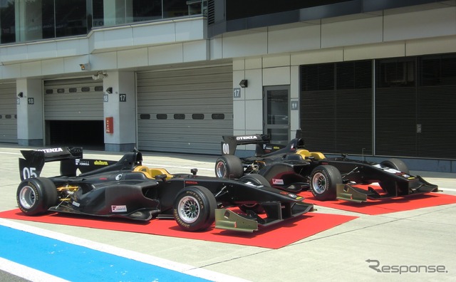 7月10~11日に富士でシェイクダウンされた、来季ニューマシン「SF14」。
