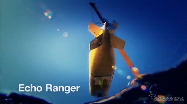 エコー・レンジャーでの海中探検(動画キャプチャ)