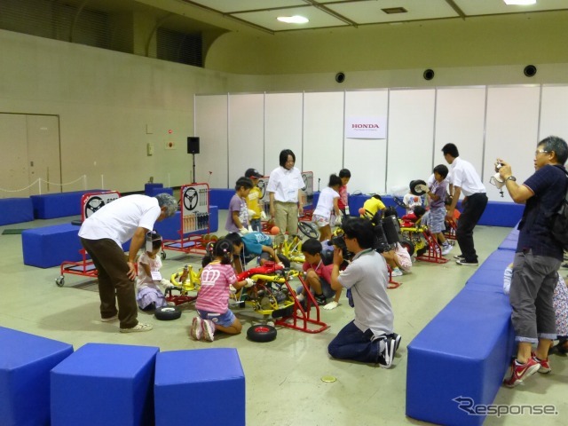 キッズエンジニア2013 ホンダブース