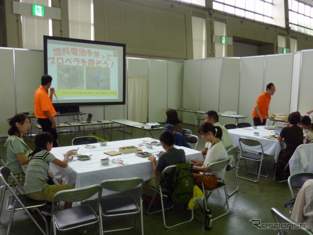 キッズエンジニア2013 JX日鉱日石ブース
