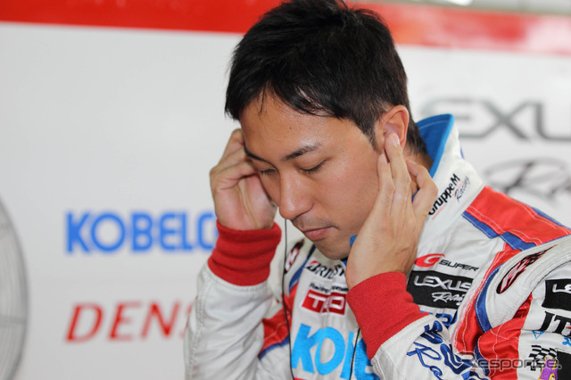 GT500で予選2位につけた石浦宏明(写真はセパン戦)。写真:TOYOTA