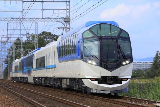 近鉄の観光特急「しまかぜ」で運用されている50000系。9月のツアーで初めて京都発着の列車として運転される。