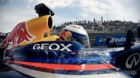 F1がオーストリアで再開（動画キャプチャ）