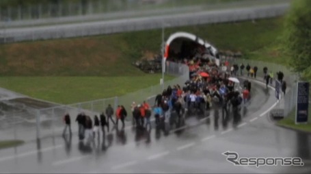 F1がオーストリアで再開（動画キャプチャ）