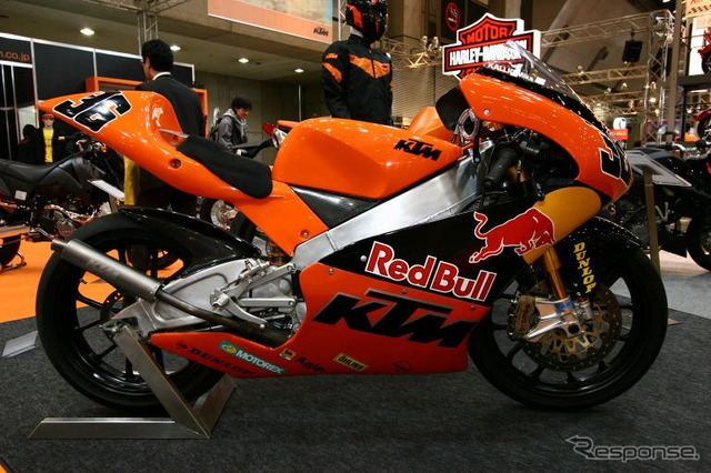 【東京モーターサイクルショー05】KTM のオレンジ写真蔵