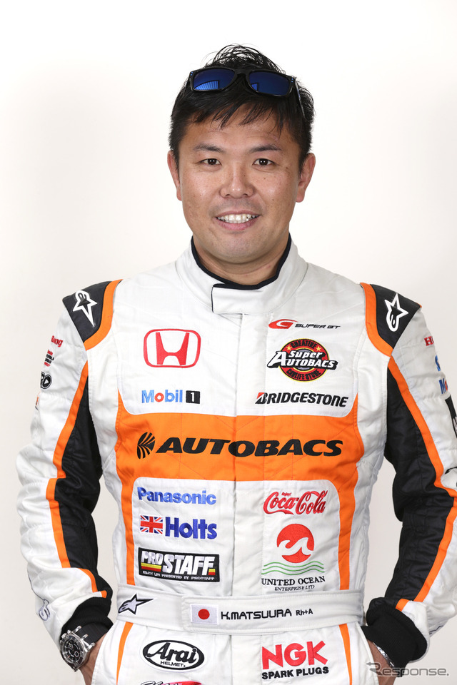 #8 ARTA HSV-010の松浦孝亮(こうすけ)。写真:Honda