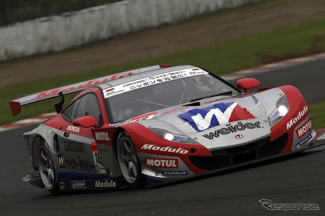 #18 HSV-010にも勝機は充分にあった。写真:Honda