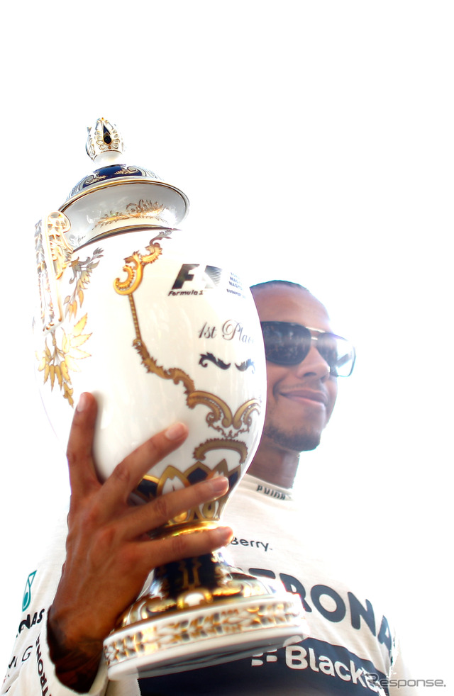 2013年F1ハンガリーGP、ハミルトンがメルセデスAMG