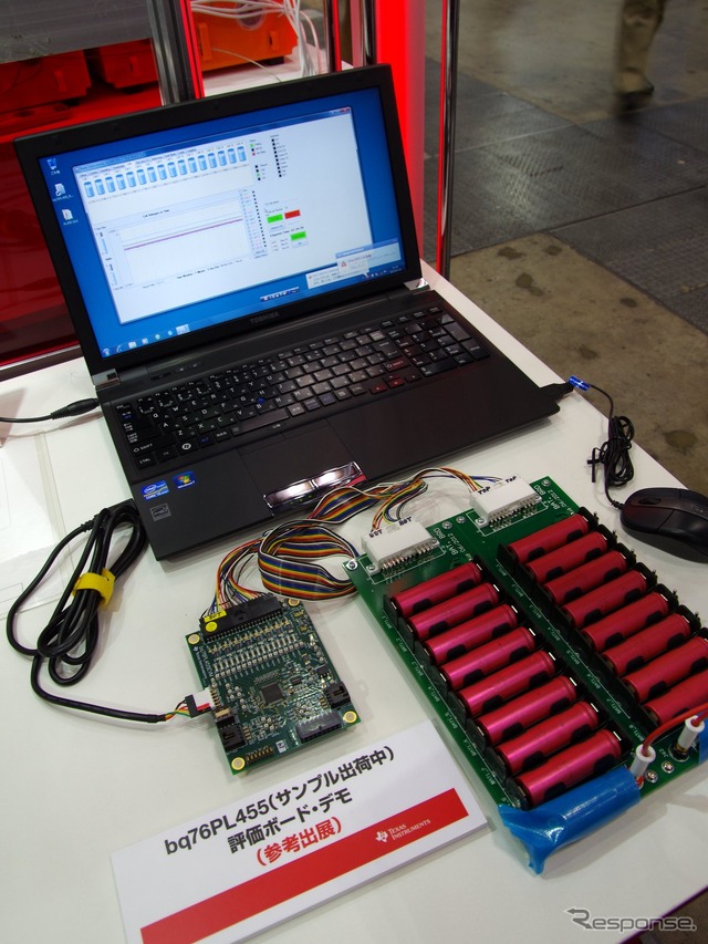 日本TIが出展したデジタル電源開発評価キット