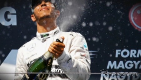 F1ハンガリーGP(動画キャプチャ)