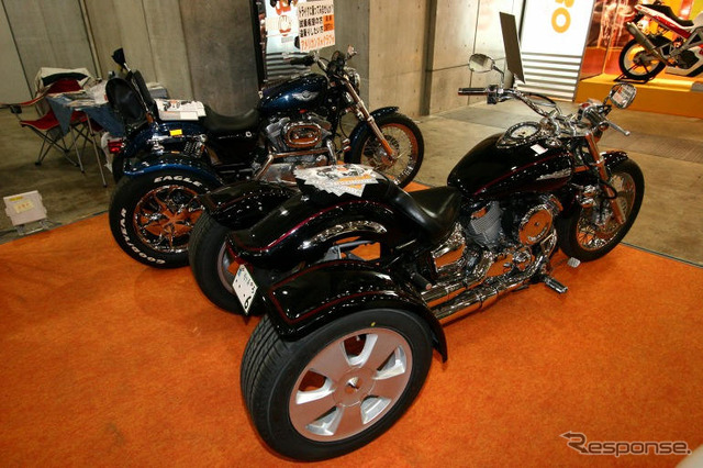 【東京モーターサイクルショー05】写真蔵…トライク、サイドカーなどなど
