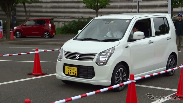 実験では最大15km/h未満で走行するよう指示される