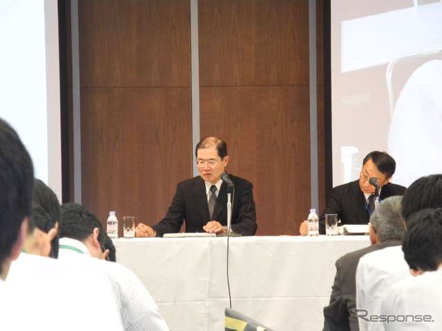 パナソニックの2014年3月期第1四半期決算会見