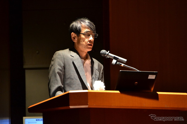 標準化WG座長を務めるセイコーエプソン 林正明コア技術開発センター主事