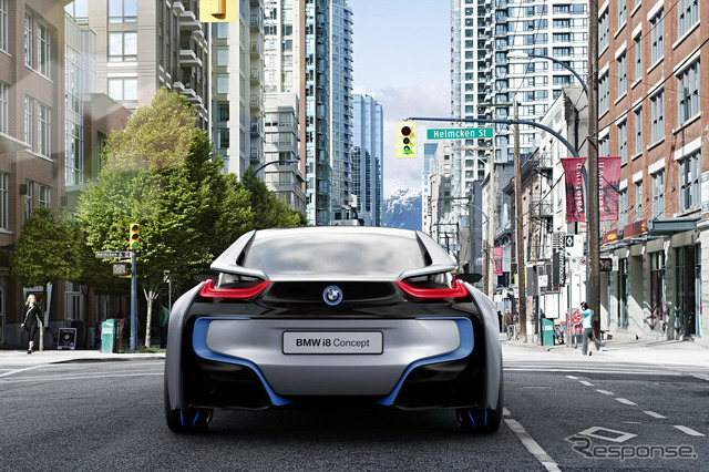 BMWの「i」ブランドのプラグインハイブリッドスポーツ、i8コンセプト