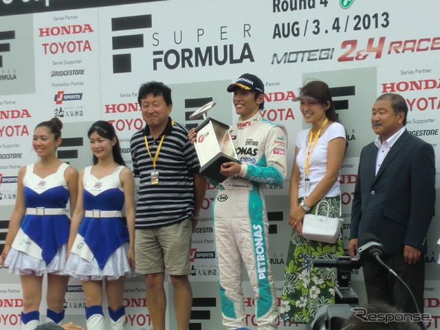 併催の全日本F3選手権では、中山雄一が早くも年間チャンピオン獲得を決定した。