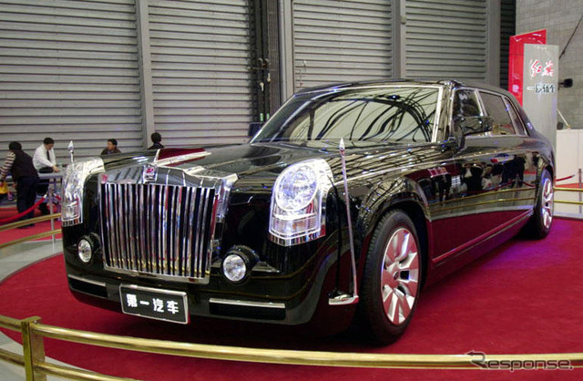 【上海モーターショー05】開幕一番、第一汽車 大紅旗に圧倒
