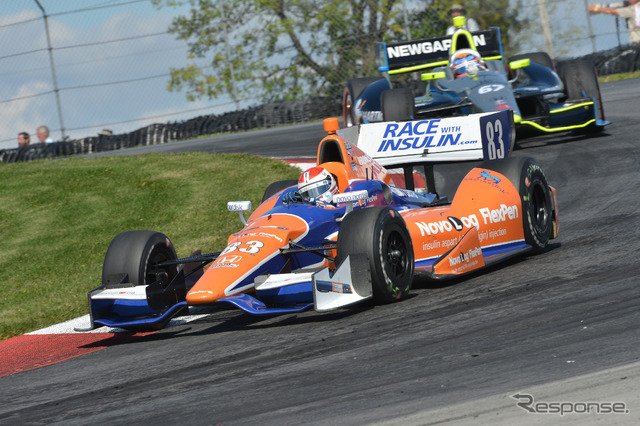 キンボールは完勝といっていい内容の勝利だった。写真:IndyCar