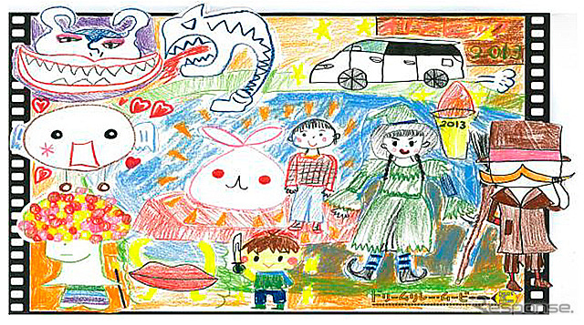 子どもたちが描いた第1話の絵コンテ