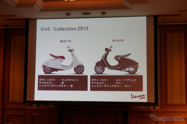 ベスパ 946 発表会