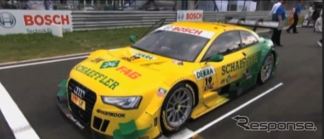 DTMロシアで初のレース(動画キャプチャ)