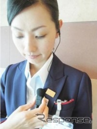 JAL、スマートフォン用「タイピングマイク」を共同開発して業務改善に活用