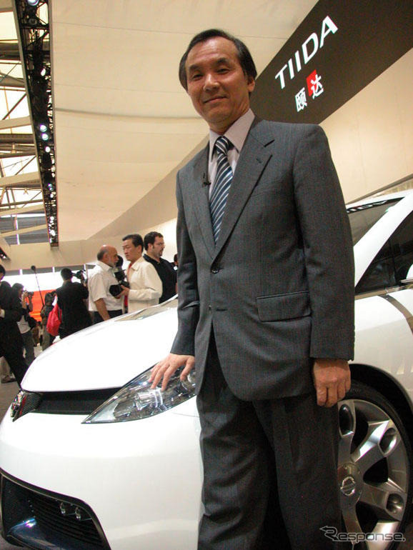 【上海モーターショー05】東風日産の中村総裁、自信を語る
