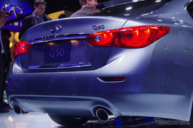 インフィニティ Q50(デトロイトモーターショー13)