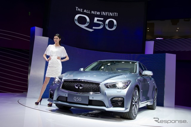 インフィニティ Q50（上海モーターショー13）