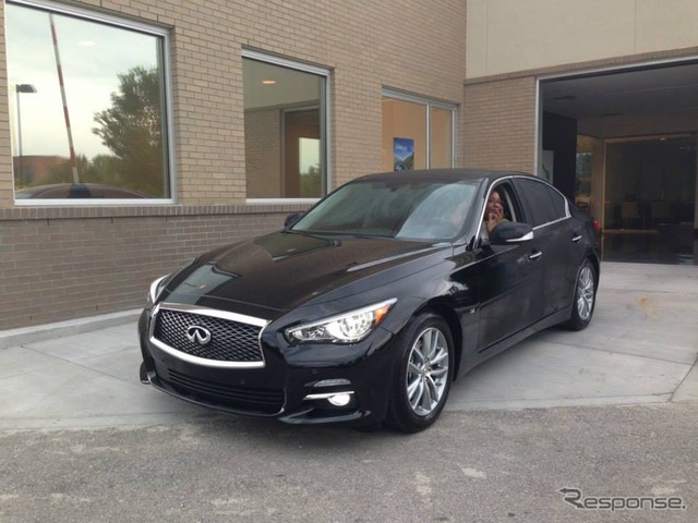 米国で最初に納車されたインフィニティQ50