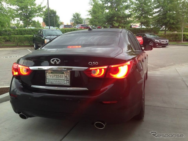 米国で最初に納車されたインフィニティQ50