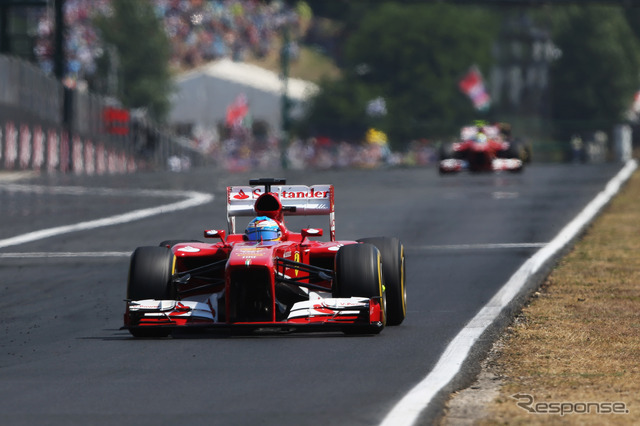 2013年 F1 ハンガリーGP フェラーリ