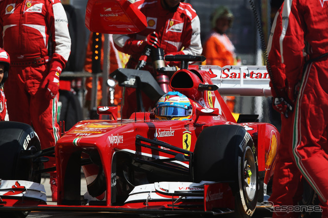 2013年 F1 ハンガリーGP フェラーリ
