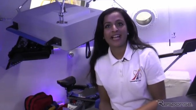 CST-100カプセルのエンジニア達(動画キャプチャ)