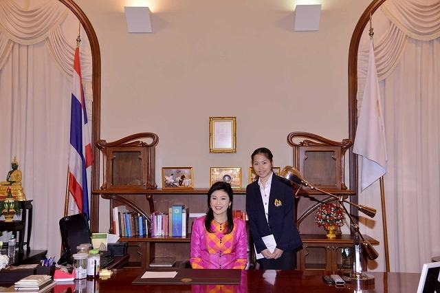 バドミントン世界選手権優勝、タイ女性選手に報奨金２００万バーツ