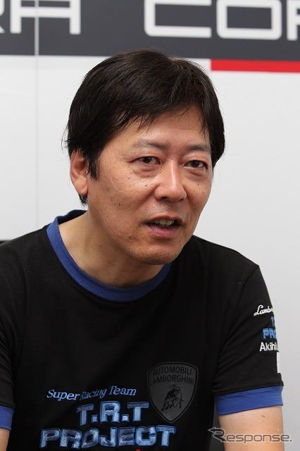 中谷明彦選手（ランボルギーニ・ブランパン・スーパートロフェオ 第3戦）